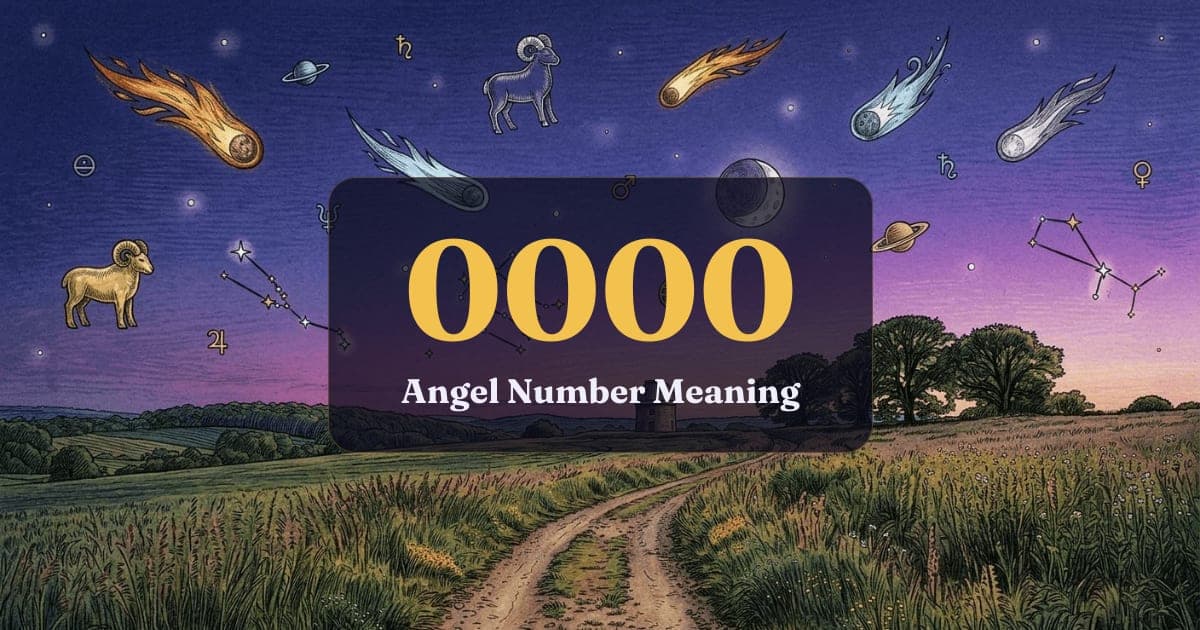 0000 Angel Number Meaning: Love, Twin Flame & Career