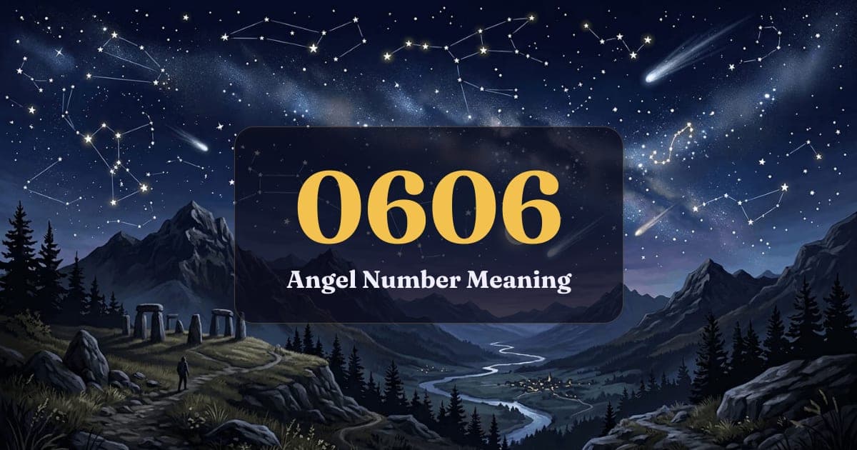 0606 Angel Number Meaning: Love, Twin Flame & Career