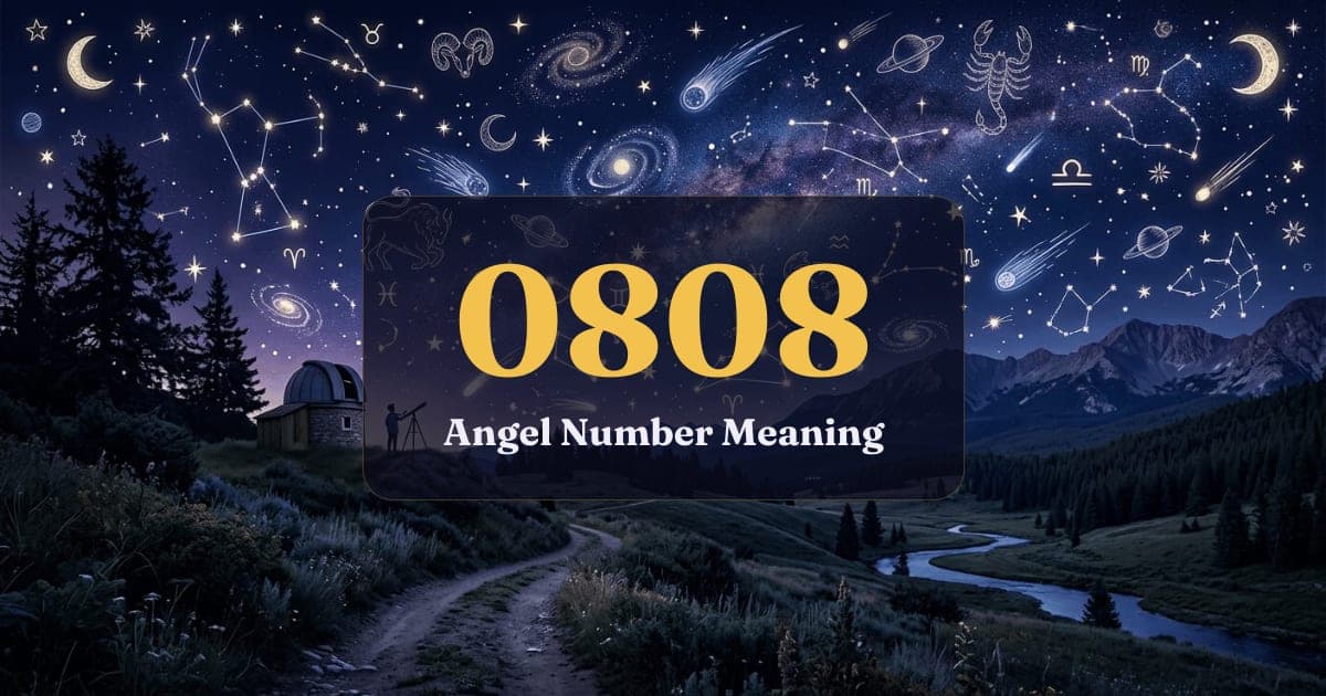0808 Angel Number Meaning: Love, Twin Flame & Career