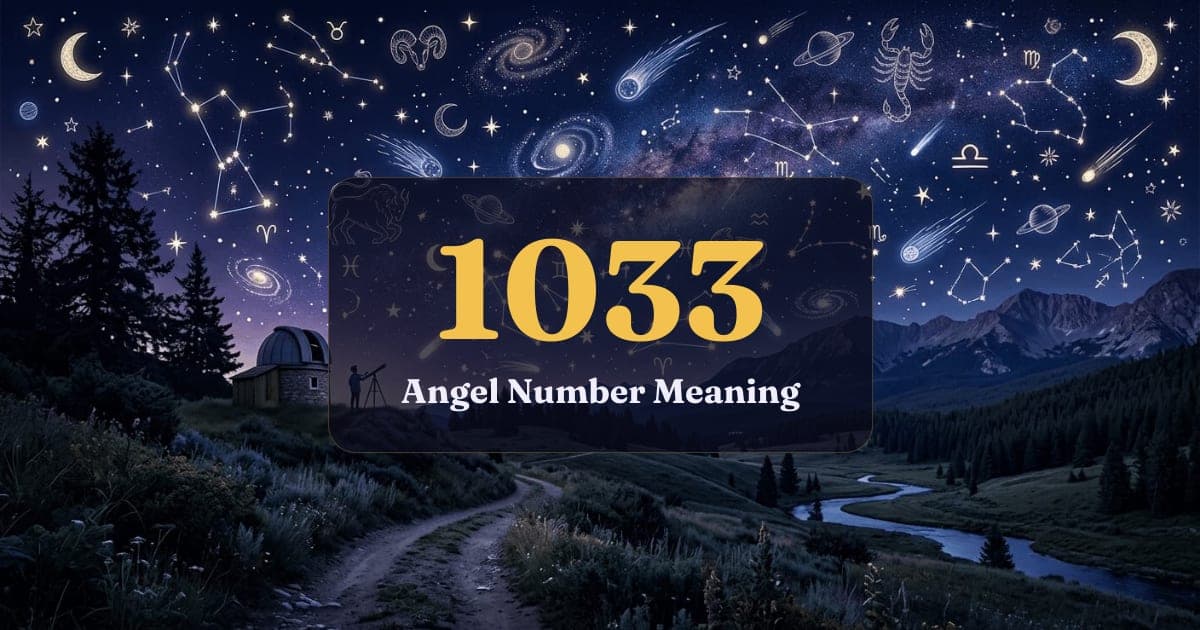 1033 Angel Number Meaning: Love, Twin Flame & Career