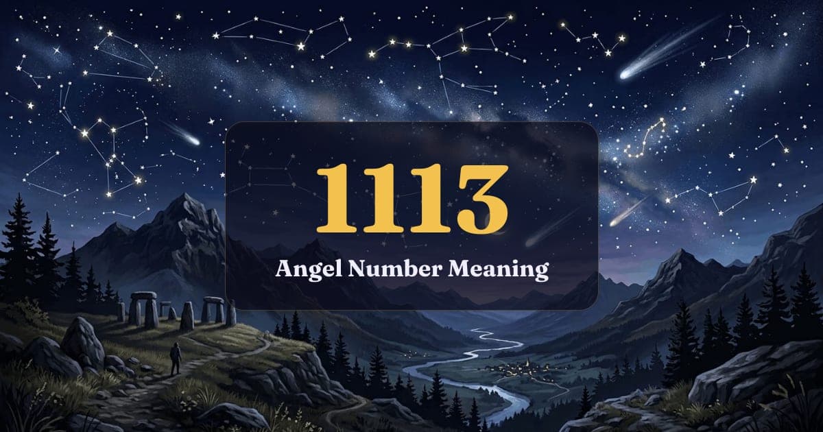 1113 Angel Number Meaning: Love, Twin Flame & Career