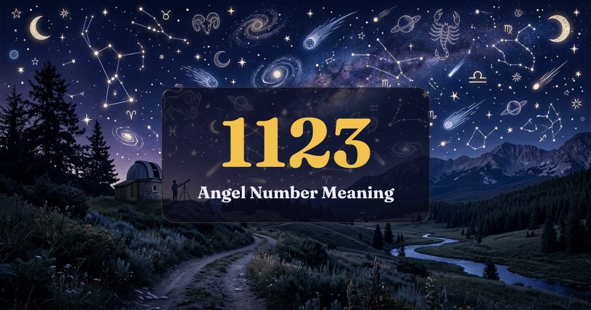 1123 Angel Number Meaning: Love, Twin Flame & Career