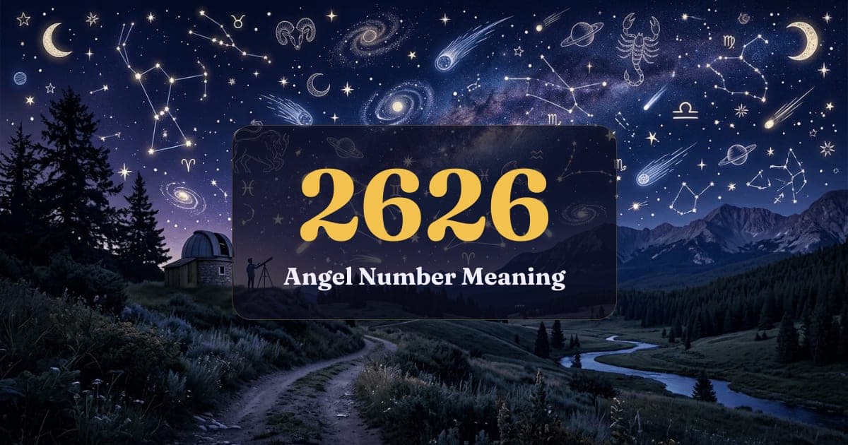 2626 Angel Number Meaning: Love, Twin Flame & Career