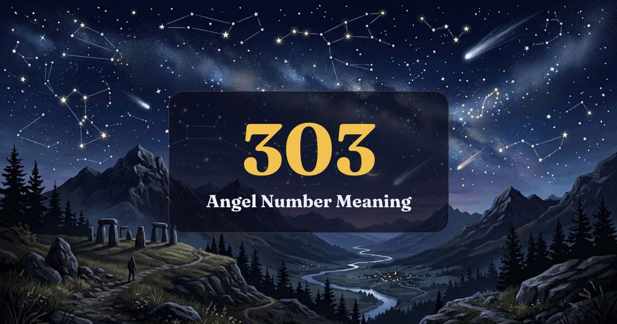 303 Angel Number Meaning: Love, Twin Flame & Career