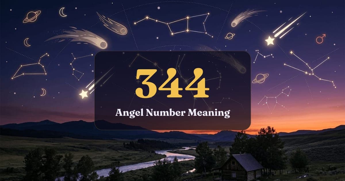 344 Angel Number Meaning: Love, Twin Flame & Career