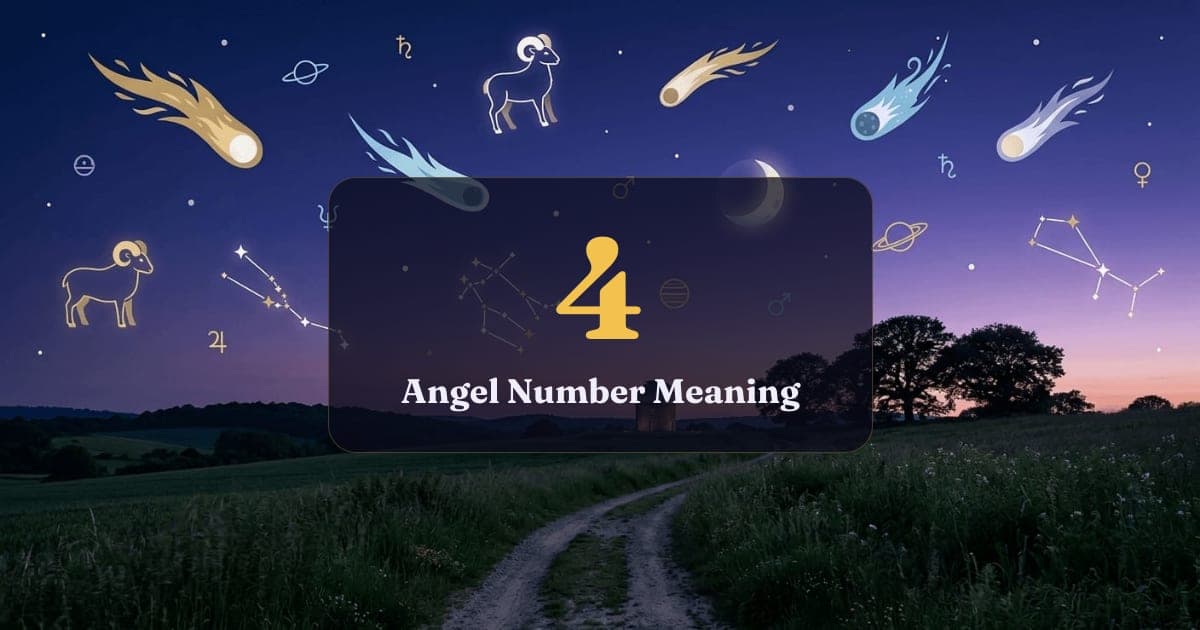 4 Angel Number Meaning: Love, Twin Flame & Career