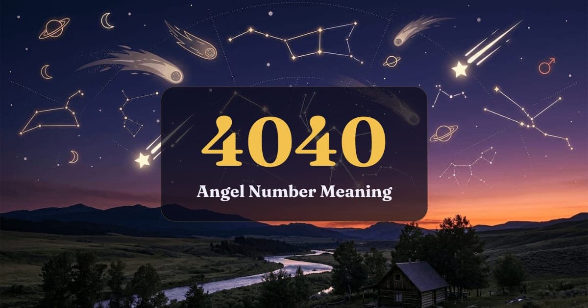4040 Angel Number Meaning: Love, Twin Flame & Career