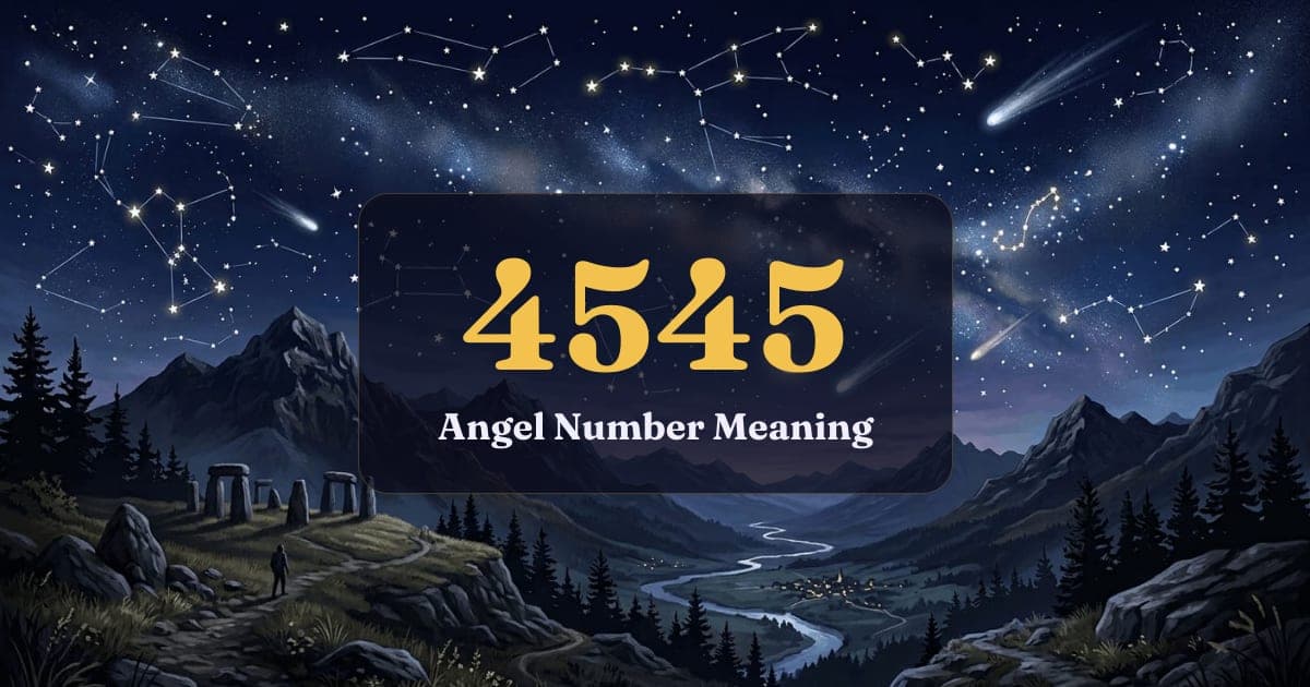 4545 Angel Number Meaning: Love, Twin Flame & Career