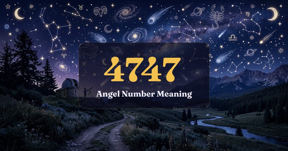 4747 Angel Number Meaning: Love, Twin Flame & Career