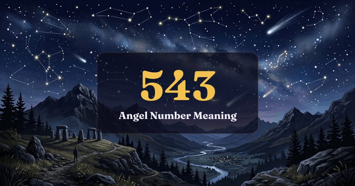 543 Angel Number Meaning: Love, Twin Flame & Career