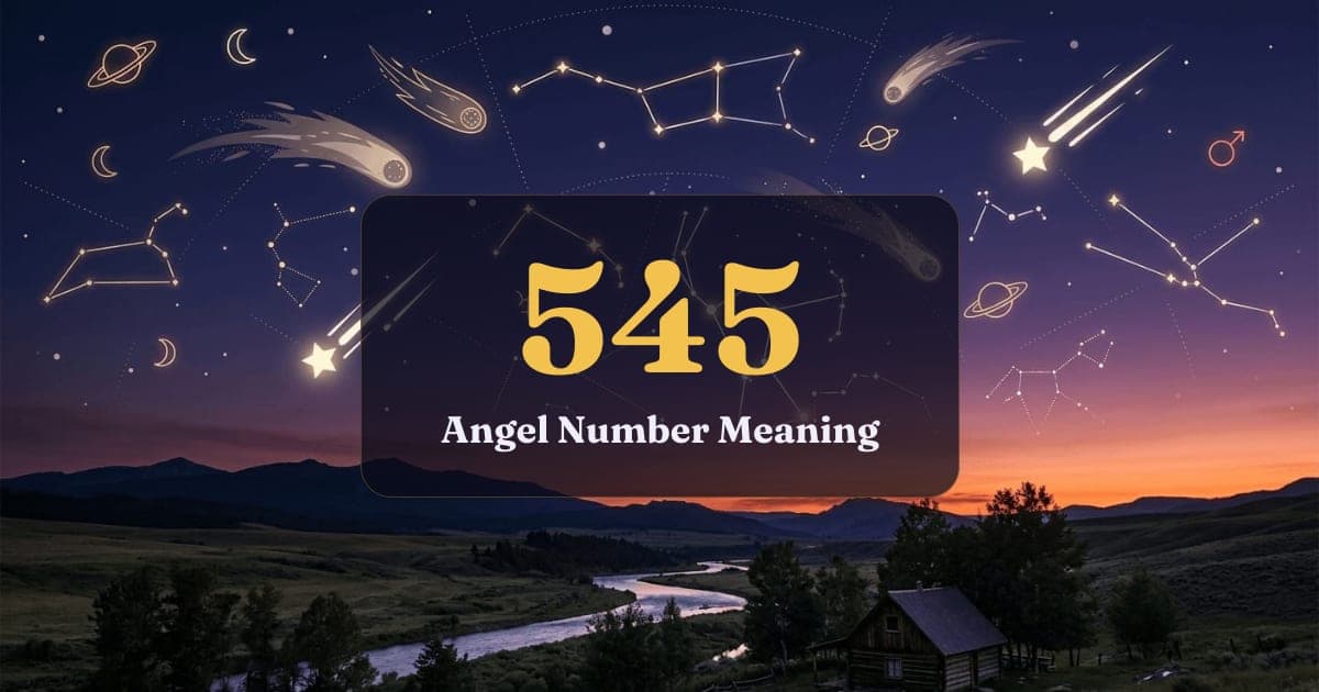 545 Angel Number Meaning: Love, Twin Flame & Career