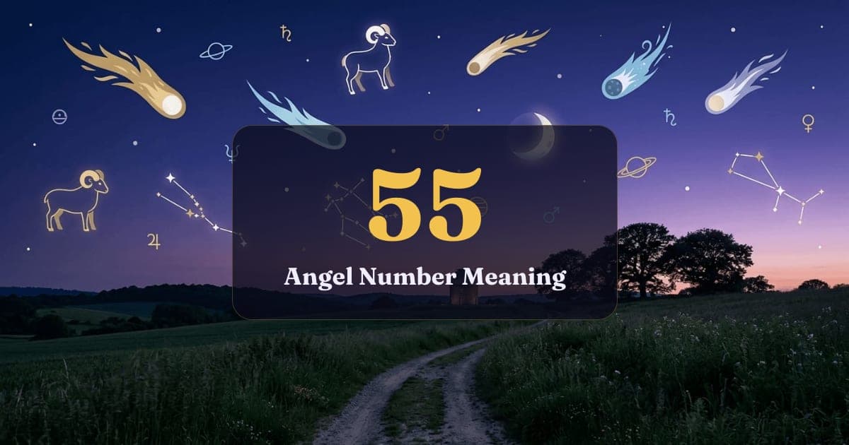 55 Angel Number Meaning: Love, Twin Flame & Career