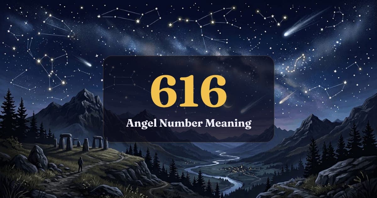 616 Angel Number Meaning: Love, Twin Flame & Career