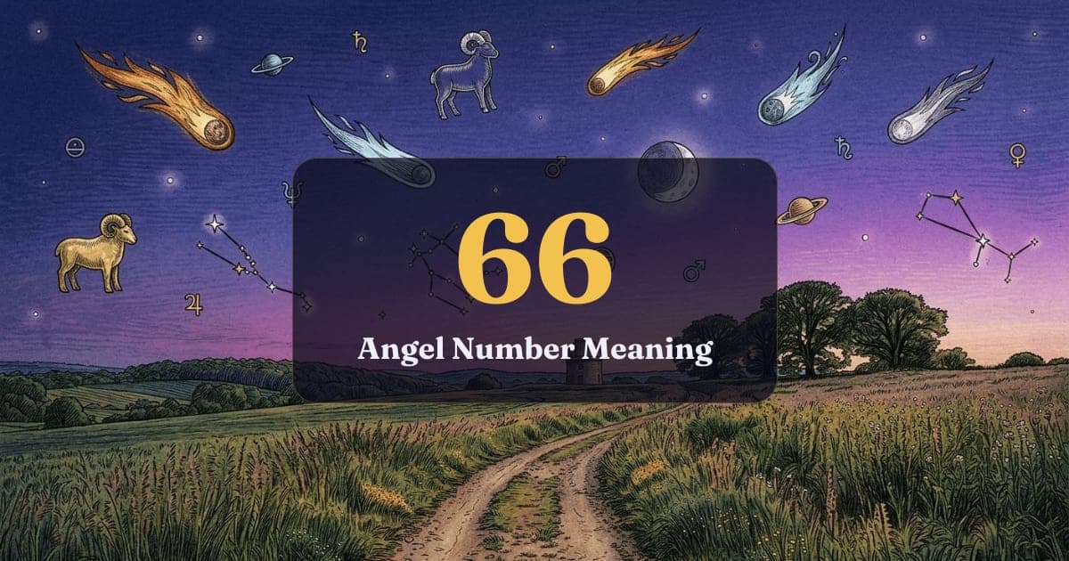 66 Angel Number Meaning: Love, Twin Flame & Career