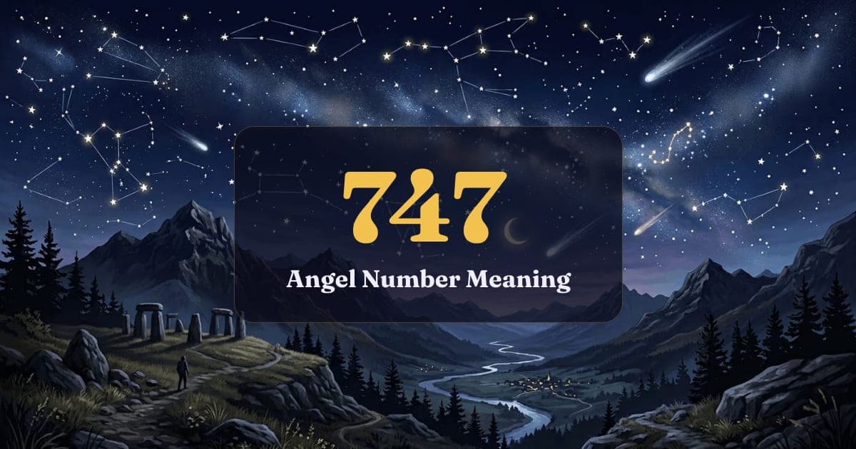 747 Angel Number Meaning: Love, Twin Flame & Career