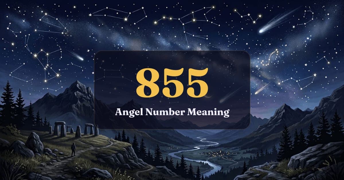855 Angel Number Meaning: Love, Twin Flame & Career